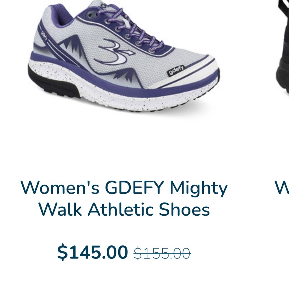 Women’s Mighty walk athletic shoes in great condition